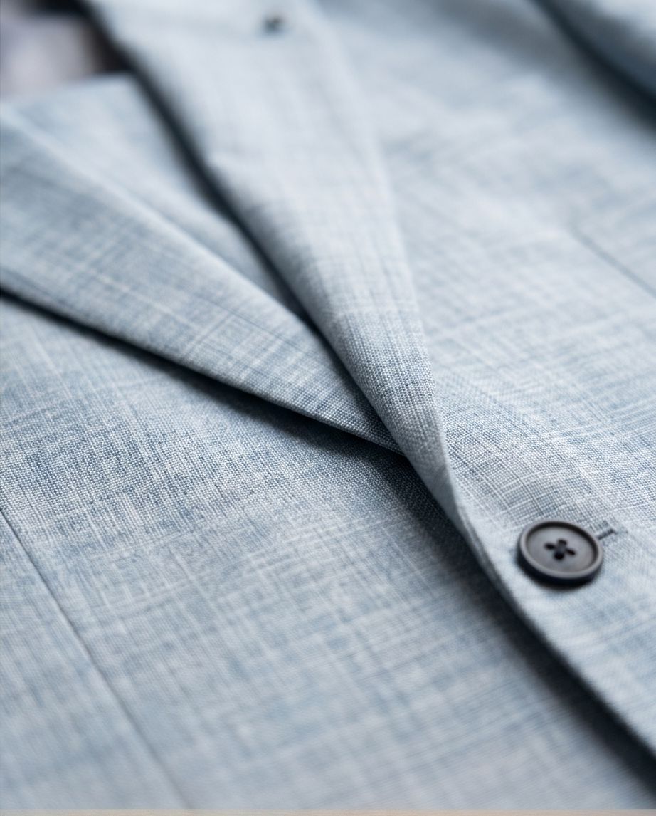 2H #118-1 Light Blue Casual Suit