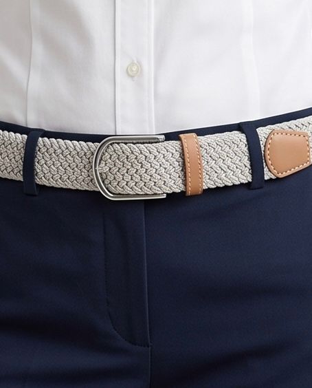 2H Gray Elastic Belt