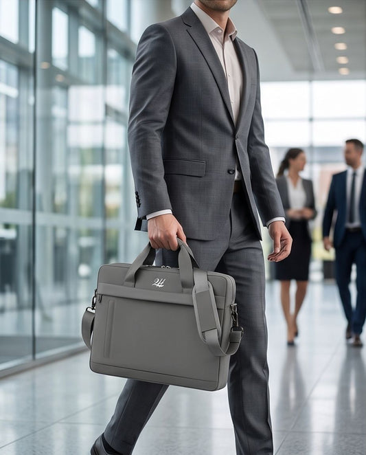 2H Gray Waterproof Laptop Bag