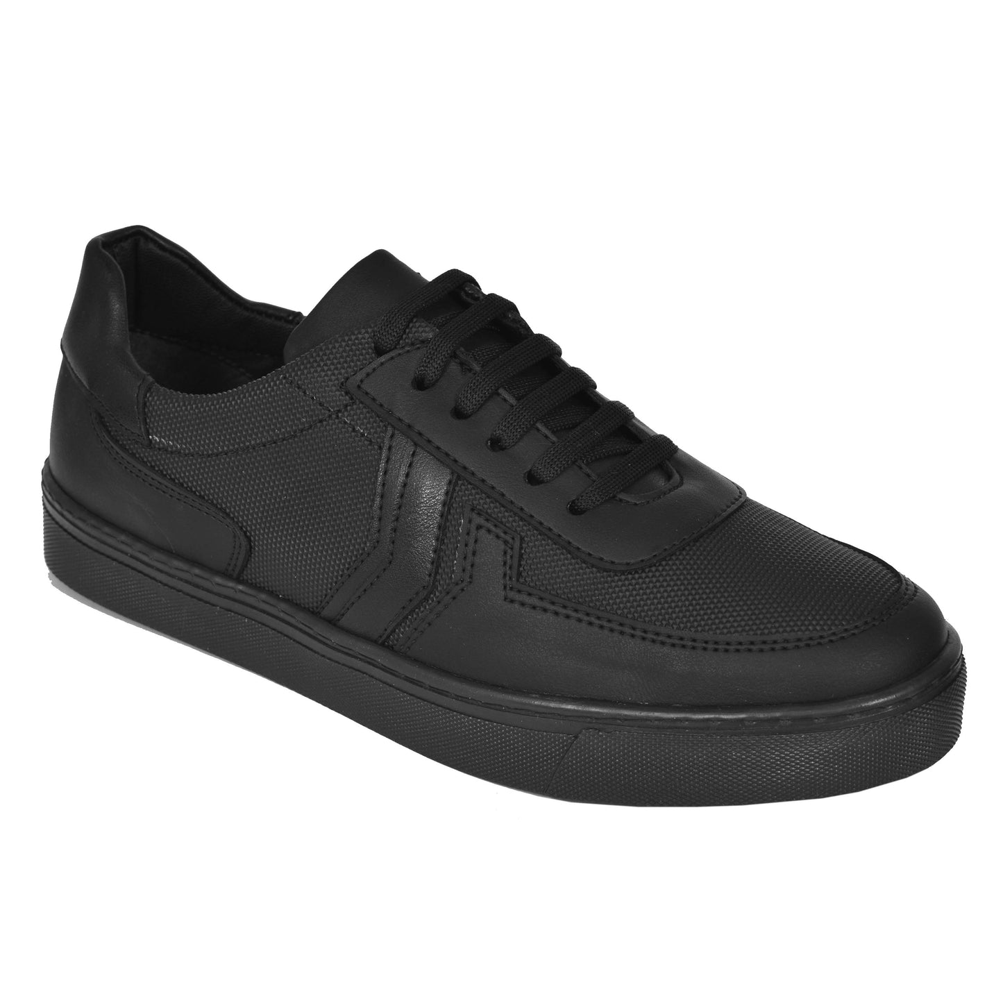 2H #9508 Black Casual Shoes
