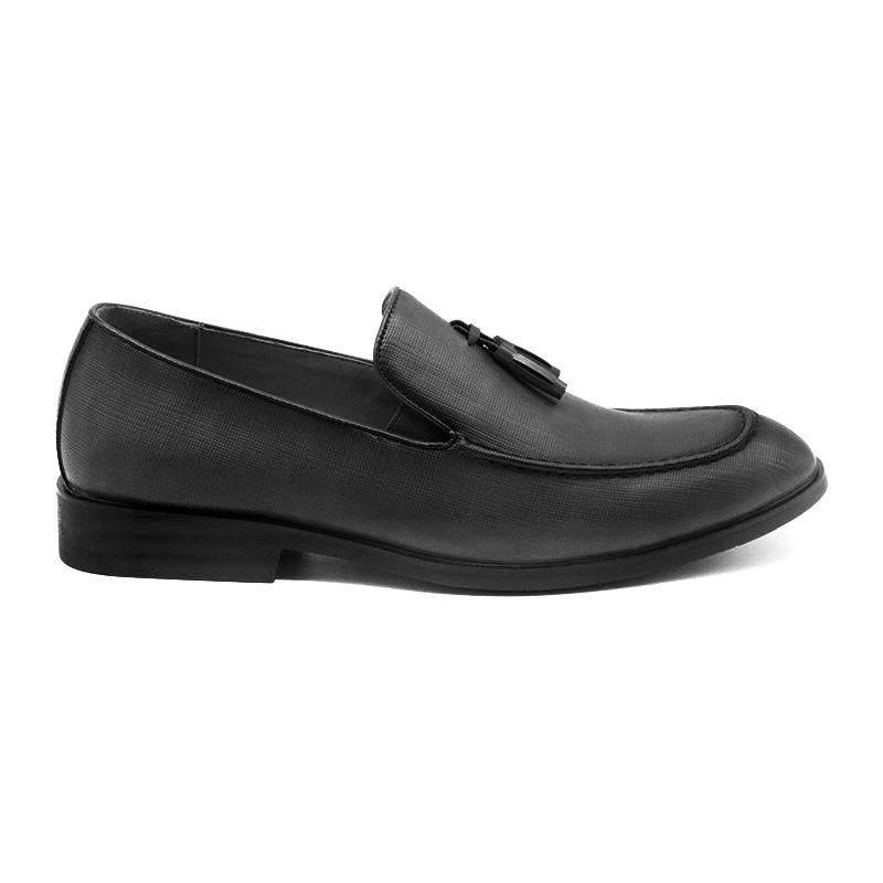 2H #110-99 Black Loafer Classic Shoes