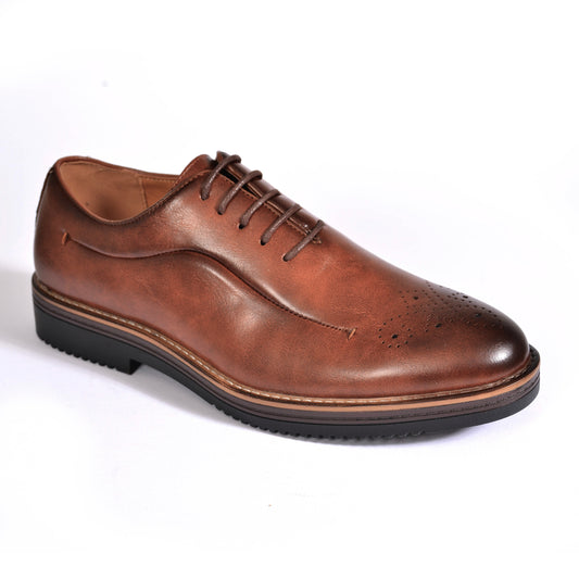 2H #158-2 Brown Classic Shoes