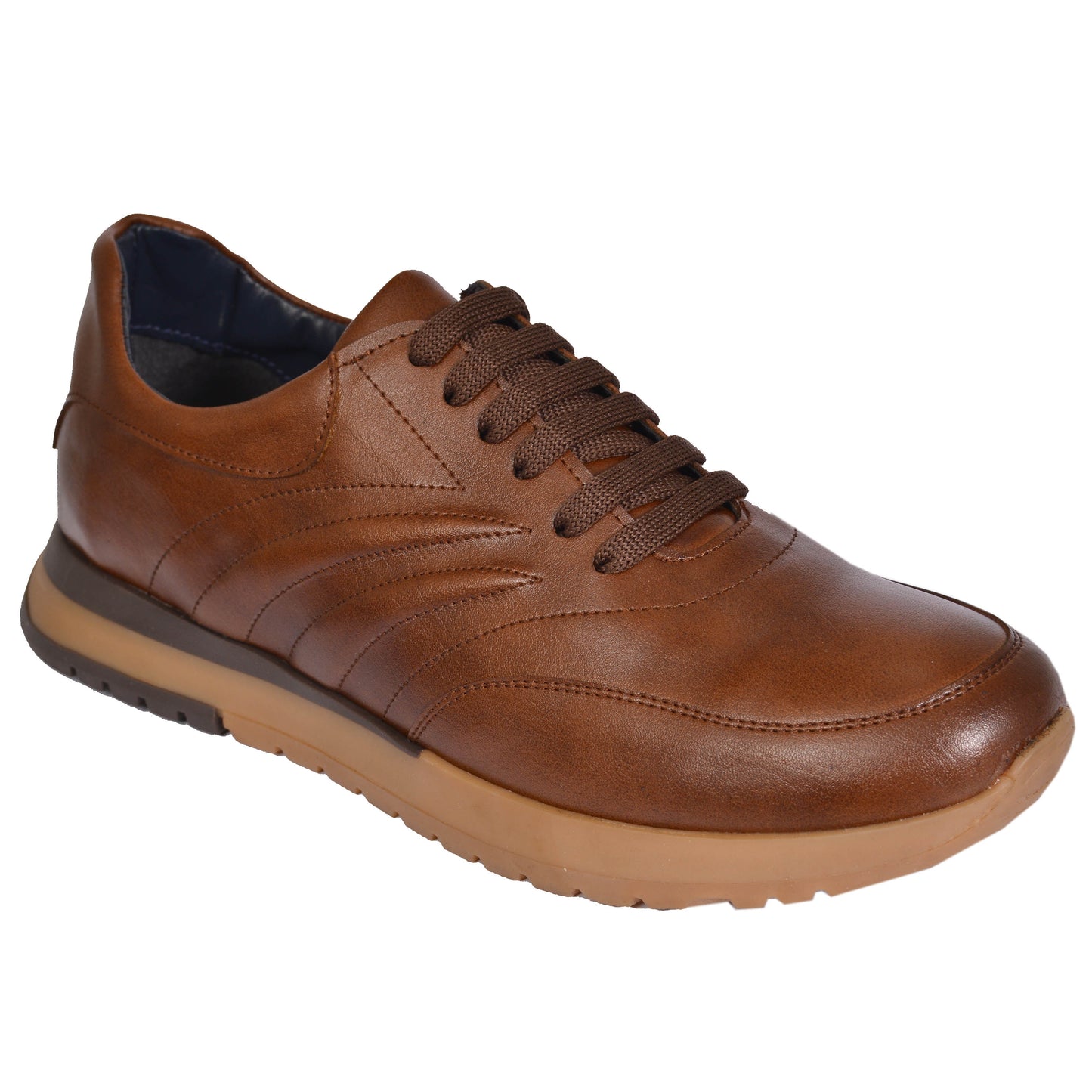 2H #9506 Brown Casual Shoes