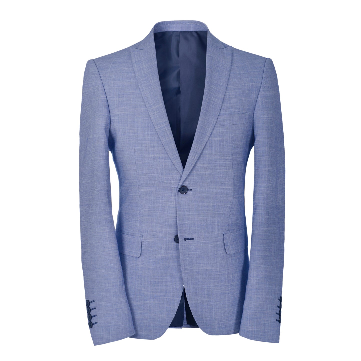 2H Light Blue Casual Suit
