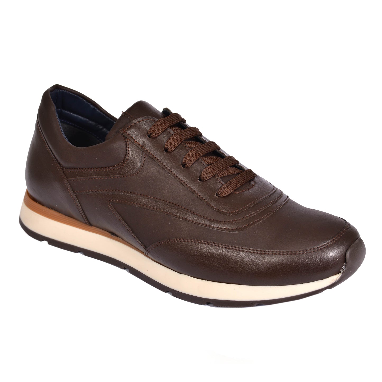 2H #9502 Brown Casual Shoes