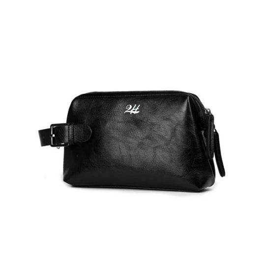 2H Black Clutch Bag
