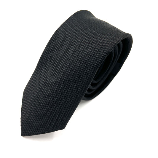 2H Black Neck Tie