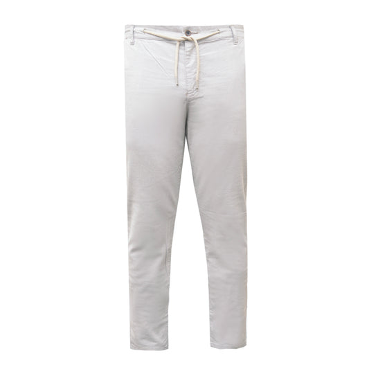 2H Light Grey Cotton chino pant with Roop