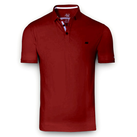 2H #77032 Brick Red  Polo T-shirt