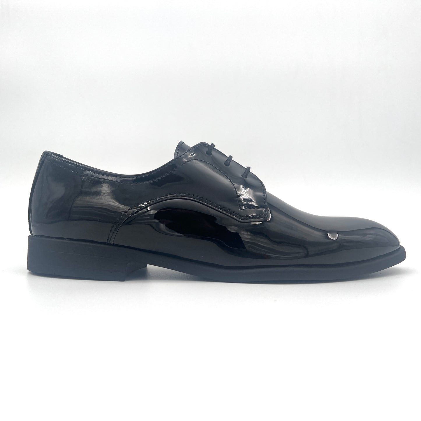 2H Black Shine Classic Shoes