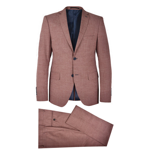 2H Brick red Casual Suit