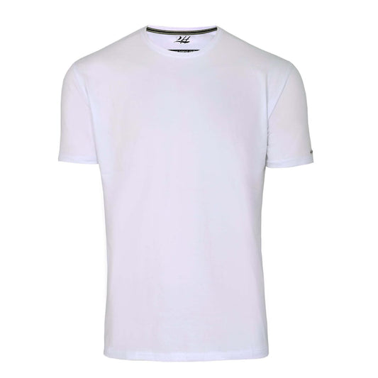 SALE! 2H White Short Sleeve Basic T-shirt