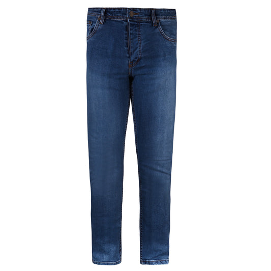 2H #111123 regular dark blue stone wash jeans Pant