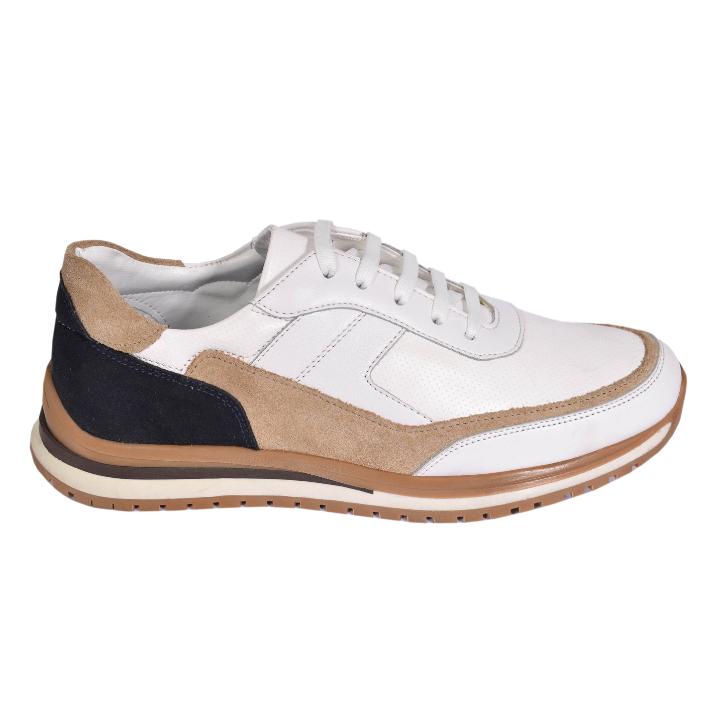 2H #9511 White Casual Shoes