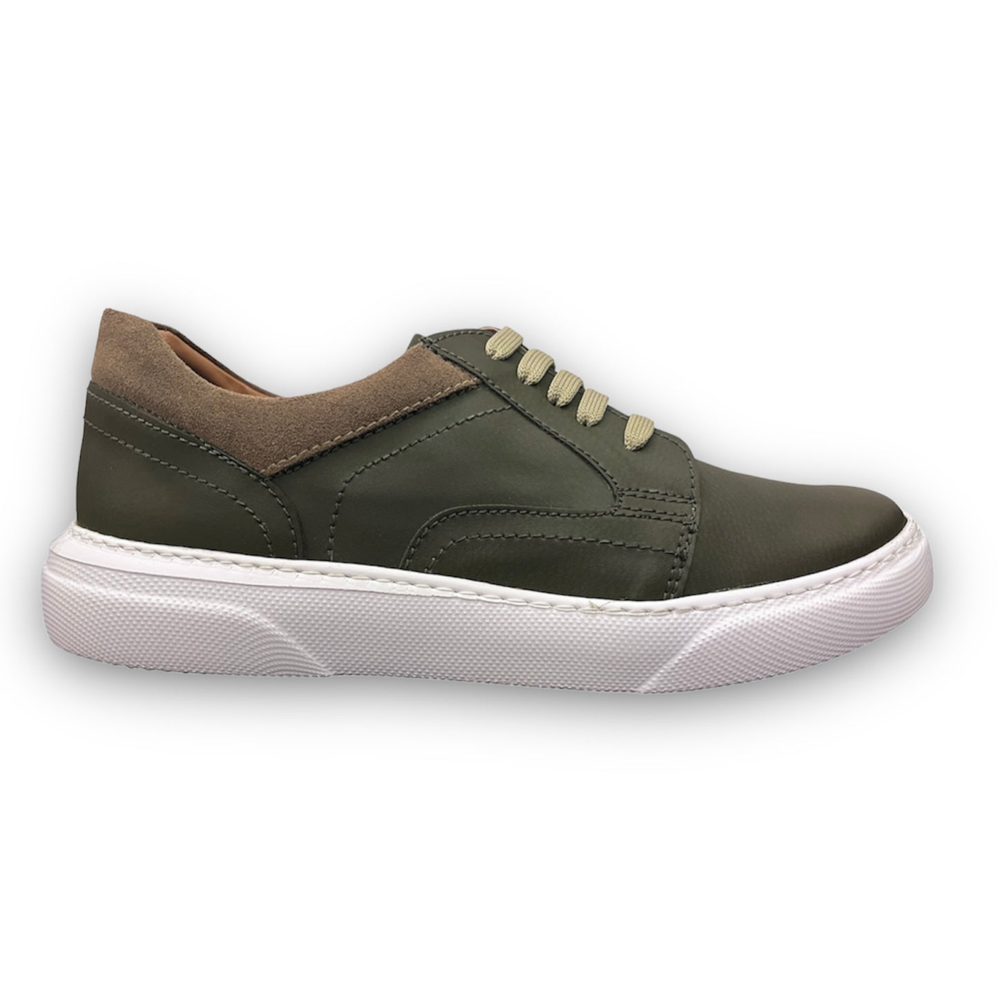 2H #9015 Olive Green Casual Shoes