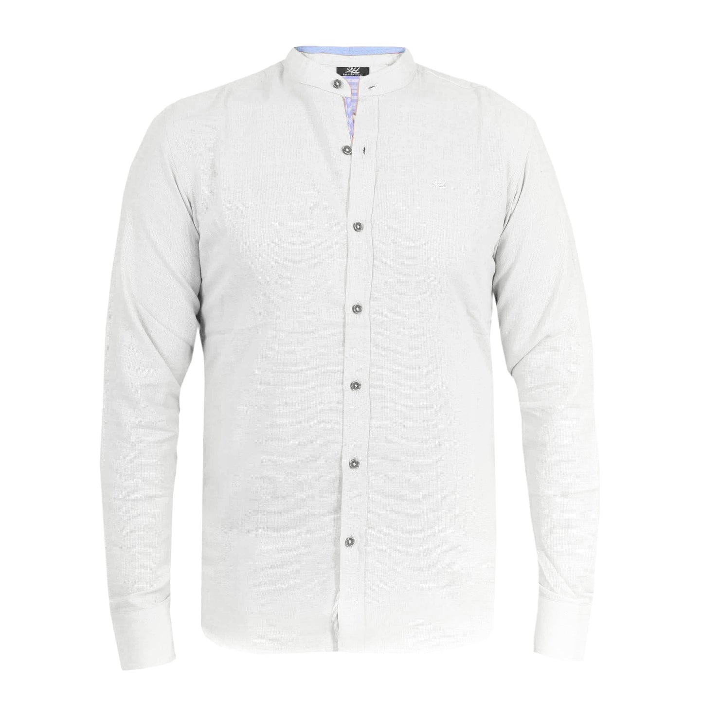 2H #1001 White Linen Shirt