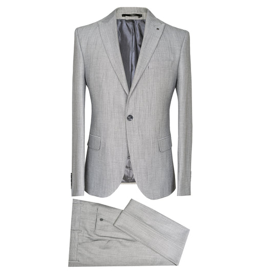 2H Light Gray Texture Suit