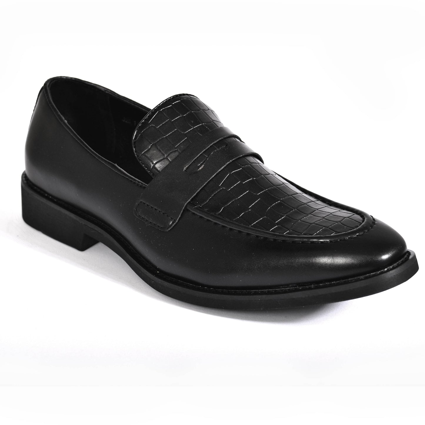 2H #110-102 Black Classic Shoes