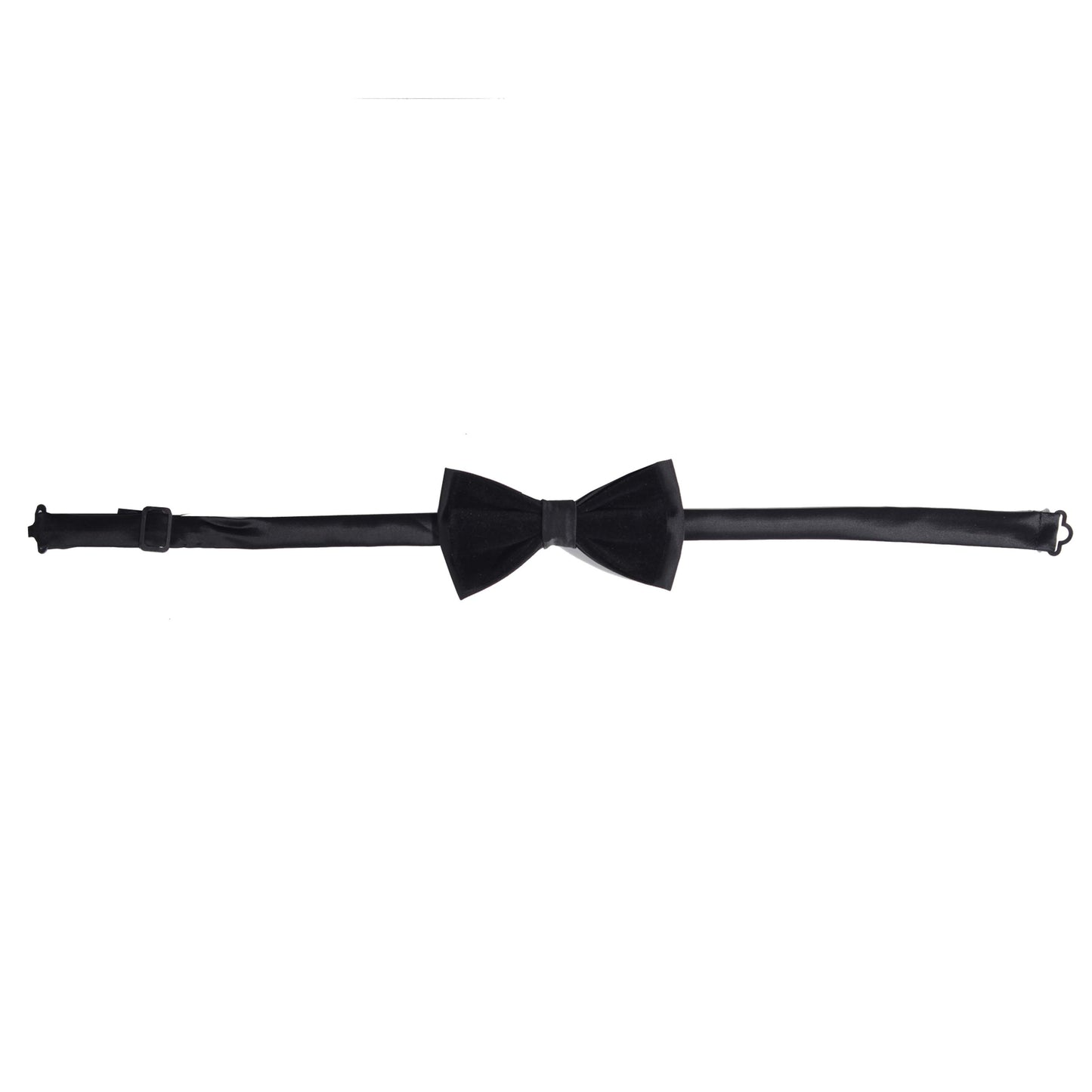 2H black Chamois Bow Tie