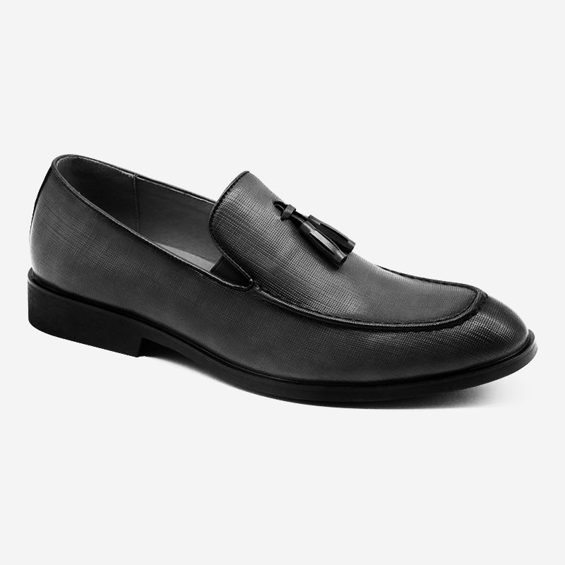 2H #110-99 Black Loafer Classic Shoes