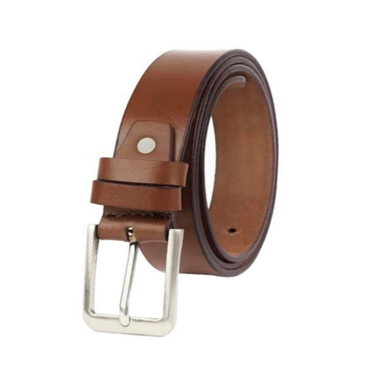 2H Havane Genuine Leather Casual Belt