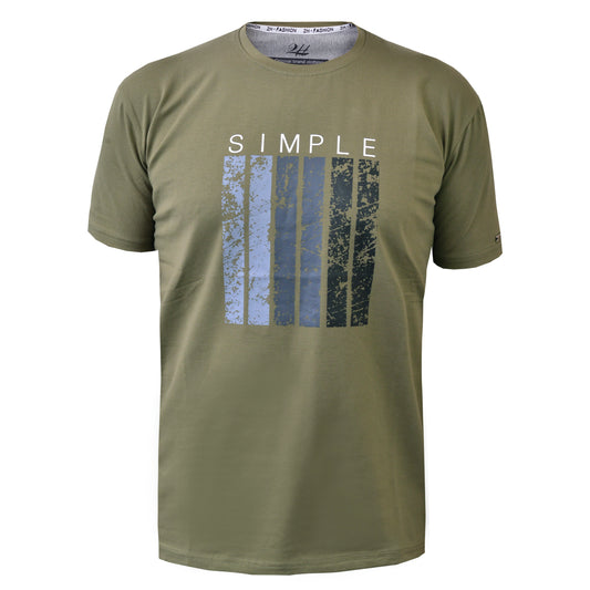 2H #88138 Army Printed T-shirt