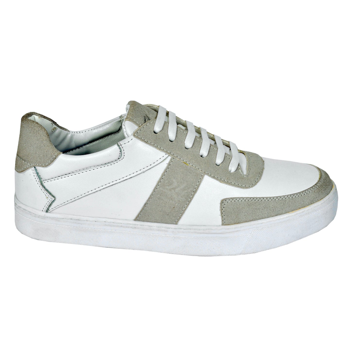 2H #7003 White/Gray Casual Shoes